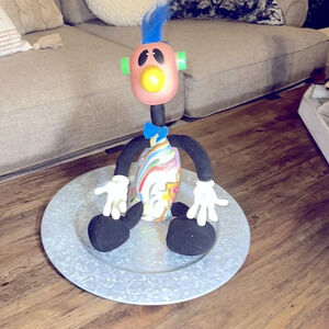 Vintage Jibber Jabber Jabba ERTL Mohawk Toy Doll 90’s Noise Maker Rare (Video)